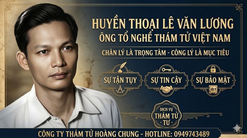 Ông tổ nghề thám tử lê văn lương