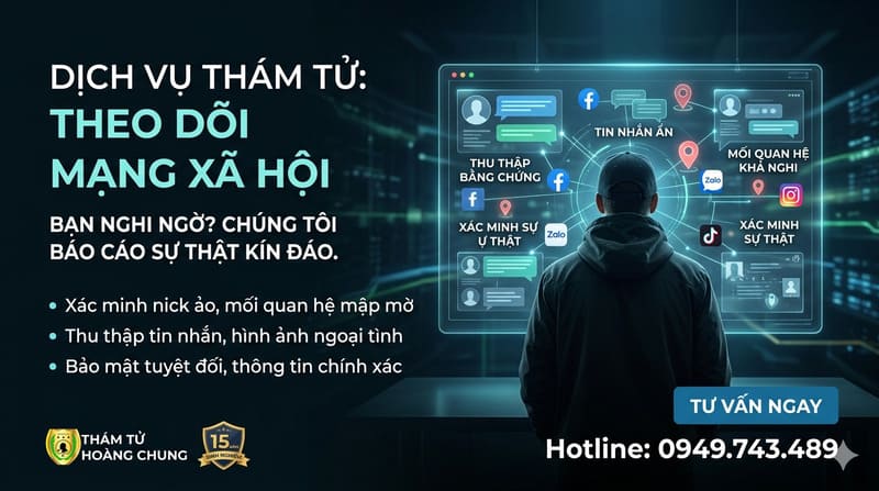 bí kíp theo dõi ngoại tình thông qua mạng xã hội