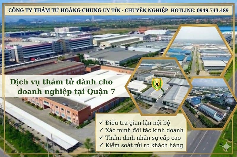 Dịch vụ thám tử doanh nghiệp xác minh đối tác tại Phú Mỹ Hưng Quận 7