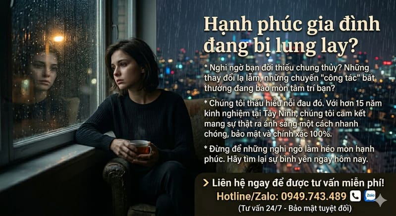 tham tu theo doi ngoai tinh tai tay ninh