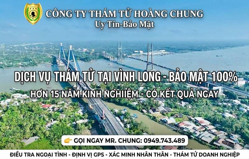 Dịch vụ thám tử tại Vĩnh Long Uy Tín