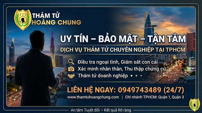 Thám tử uy tín tại tphcm