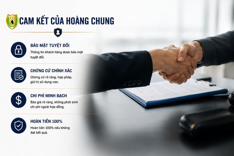 Sự tin tưởng bắt đầu từ một hợp đồng minh bạch – nền tảng cho mọi cuộc điều tra chuyên nghiệp của Thám Tử Hoàng Chung tại Phú Thọ.